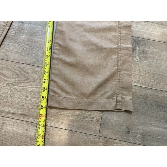 Banana Republic Linen Pant Mens 34x31 Beige Relaxed Straight Beach Casual - Picture 6 of 10